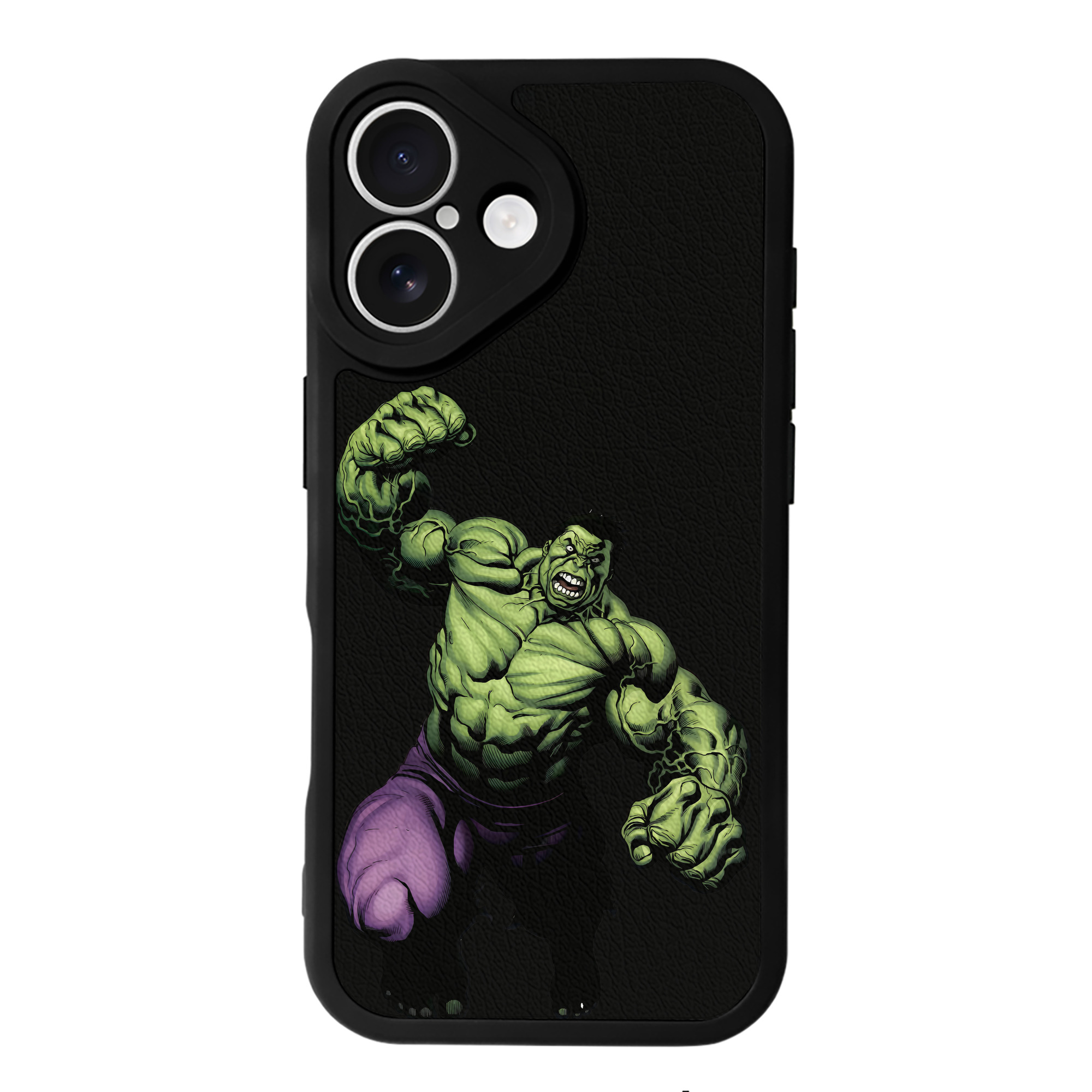 （画像用） アベンジャーズ The Avengers 【iPhone 16シリーズ対応】シリコンスマホケース（レザー調） 材質：シリコン